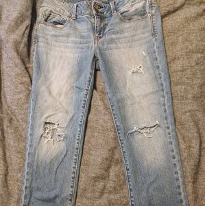 American eagle crop jeans